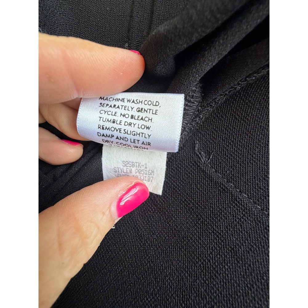 3 Pairs Eileen Fisher Cropped Leggings Women XL Black Gray Bundle - Picture 12 of 15